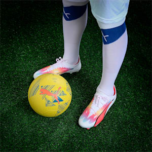 PUMA Future 2 Football, Yellow Alert-PUMA Team Royal-Ultra Orange, extralarge-IND