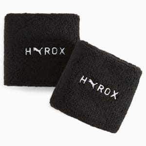 ユニセックス PUMA x HYROX リストバンド, PUMA Black, extralarge-JPN