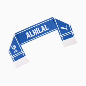 Al-Hilal SFC Essentials Scarf, Blue Intense-PUMA White, extralarge-GBR