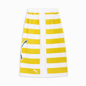 ユニセックス ラップ タオル L, Lemon Sherbert-Cool Light Gray, extralarge-JPN