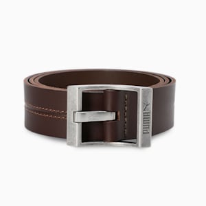 IMPERIAL Leather Belt, Chocolate, extralarge-IND