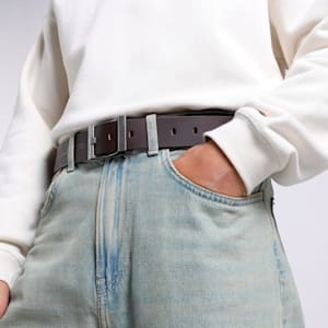 IMPERIAL Leather Belt, Chocolate, extralarge-IND