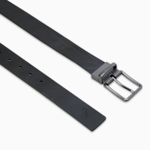 KIEV Leather Belt, PUMA Black-Tan, extralarge-IND