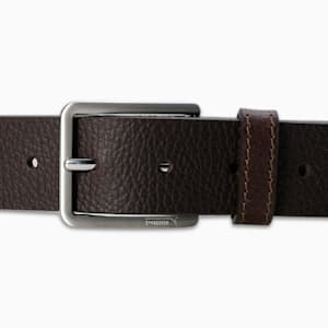 VIENNA Leather Belt, Dark Chocolate, extralarge-IND