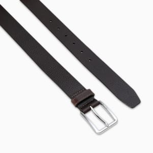 VIENNA Leather Belt, Dark Chocolate, extralarge-IND