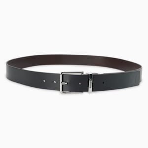 SEOUL Reversible Leather Belt, Chocolate-PUMA Navy, extralarge-IND