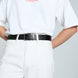 DUBLIN Reversible Leather Belt, PUMA Black-PUMA Navy, extralarge-IND