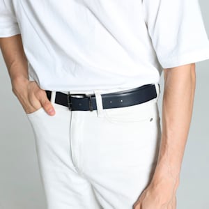 DUBLIN Reversible Leather Belt, PUMA Black-PUMA Navy, extralarge-IND