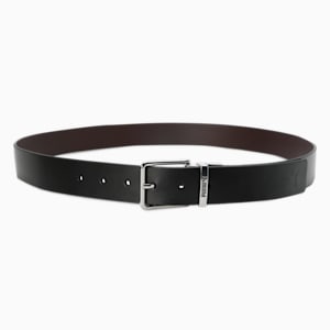 TOKYO Reversible Leather Belt, PUMA Black-Chocolate, extralarge-IND