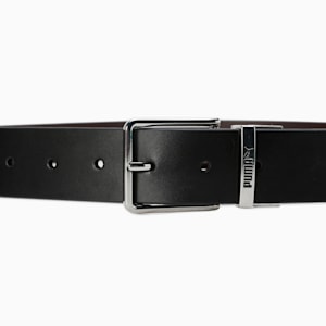 TOKYO Reversible Leather Belt, PUMA Black-Chocolate, extralarge-IND