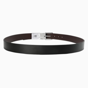 TOKYO Reversible Leather Belt, PUMA Black-Chocolate, extralarge-IND