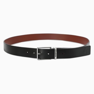 HANOI Reversible Leather Belt, PUMA Black-Tan, extralarge-IND