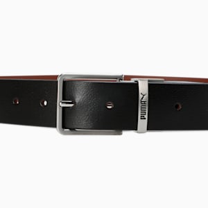 HANOI Reversible Leather Belt, PUMA Black-Tan, extralarge-IND