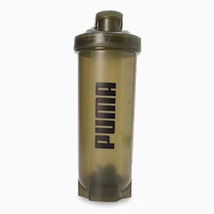 Fit Mix Shaker Training Water Bottle 600ml, PUMA Olive, extralarge-IND