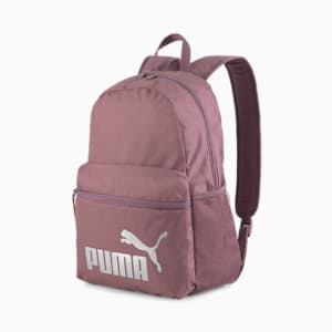 Phase Backpack, Dusty Plum-Metallic Logo