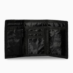 PUMA Phase Woven Wallet, Puma Black, extralarge-IND