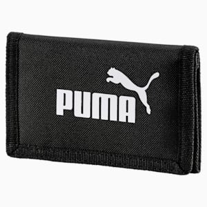 PUMA Phase Woven Wallet, Puma Black, extralarge-IND