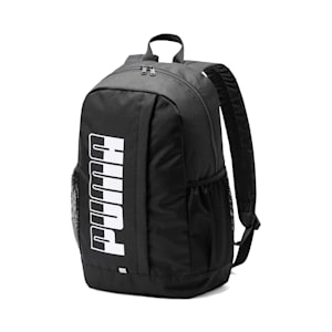 PUMA Plus II Unisex Backpack, Puma Black, extralarge-IND