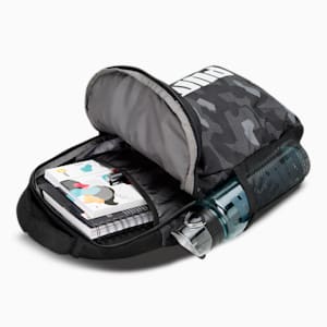 Style Backpack, Puma Black-Camo AOP, extralarge-IND