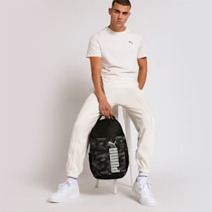 Style Backpack, Puma Black-Camo AOP, extralarge-IND