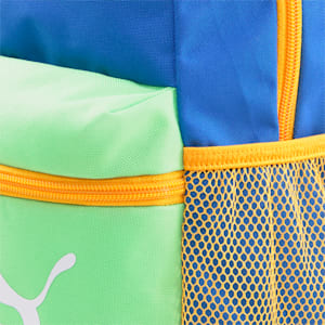 Phase Small Kid's Backpack, Victoria Blue-Summer Green