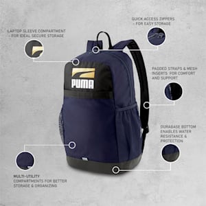 Plus II Backpack, Peacoat