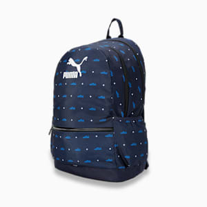Streak Backpack, Peacoat-shoe AOP, extralarge-IND