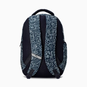 AOP Backpack, Intense Blue-Nimbus Cloud-AOP, extralarge-IND
