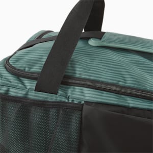 Medium Training Sports Bag, PUMA Black-Eucalyptus, extralarge