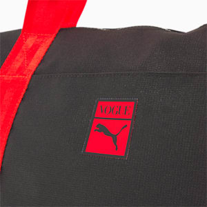 ウィメンズ PUMA x VOGUE トートバッグ 35L, Puma Black-Fiery Red
