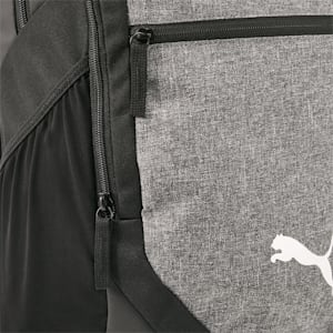 teamFINAL Unisex Football Backpack, Puma Black-Medium Gray Heather, extralarge-IND