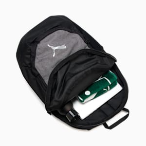 ユニセックス サッカー チームファイナル バックパック 25L, Puma Black-Medium Gray Heather, extralarge-JPN