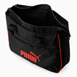 キッズ  プーマ レッスン バッグ II 16L, PUMA Black-PUMA Red