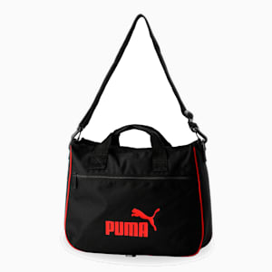 キッズ プーマ レッスン バッグ II 16L, PUMA Black-PUMA Red