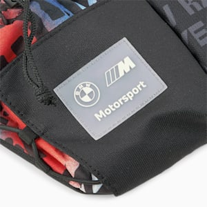 BMW M Motorsport Statement Small Messenger Bag, Puma Black-AOP