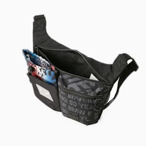 ユニセックス BMW MMS ステートメント スモール メッセンジャー バッグ 2L, Puma Black-AOP