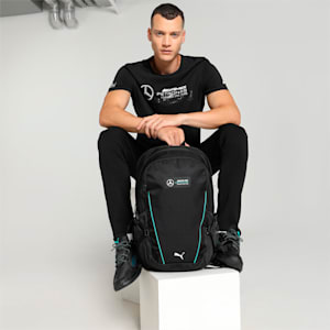 Mercedes-AMG Petronas Motorsport Unisex Backpack, Puma Black