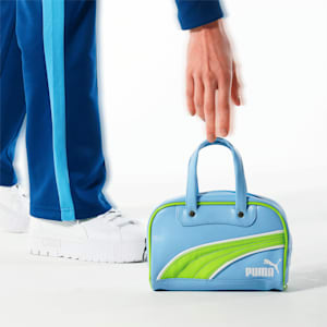 ウィメンズ PUMA RETRO ミニ グリップバッグ 2.5L, Team Light Blue-Fast Yellow