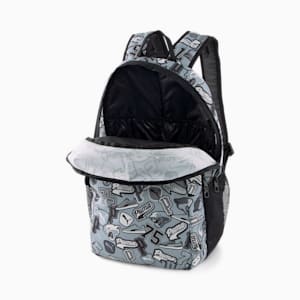 Academy Backpack, Cool Light Gray-BADGE AOP, extralarge-IND