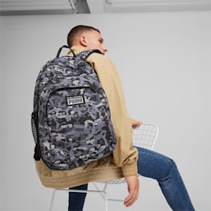 Academy Backpack, Concrete Gray-Camo AOP, extralarge