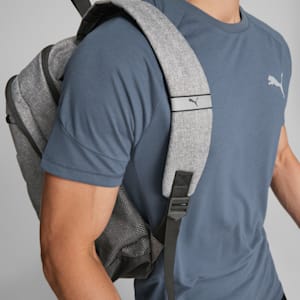 PUMA Buzz Unisex Backpack, Medium Gray Heather, extralarge-IND