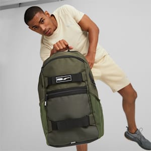 ユニセックス プーマ デッキ バックパック 22L, Dark Olive
