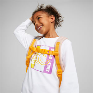 PUMA x SMILEYWORLD Kids' Backpack, Rose Quartz
