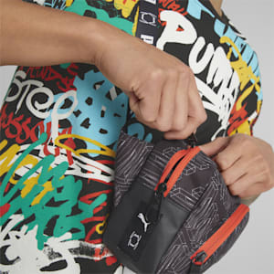 Basketball Waist Bag, PUMA Black-AOP