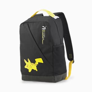 PUMA x POKÉMON Youth Backpack, Puma Black-Pale Lemon, extralarge-IND