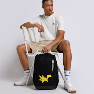 PUMA x POKÉMON Backpack Youth, Puma Black-Pale Lemon