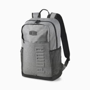 PUMA S Backpack, Medium Gray Heather, extralarge