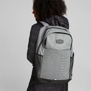 PUMA S Unisex Backpack, Medium Gray Heather, extralarge-IND