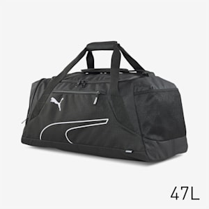 ユニセックス ファンダメンタルズ スポーツバッグ M 47L, Puma Black, extralarge-JPN