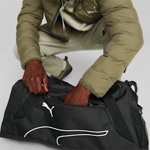 ユニセックス ファンダメンタルズ スポーツバッグ M 47L, Puma Black, extralarge-JPN